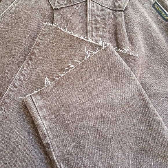 VTG Rocky Mountain High Waist Raw Hem Jeans 28/7 - Picture 6 of 8